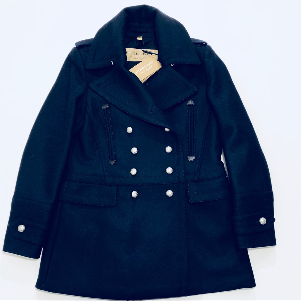 ❌SOLD❌ BURBERRY MILBRIDGE MILITARY COAT SZ10 - Picture 3 of 8